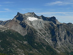close up of bonanza peak